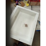 vidaXL Douchenis Matwit 41x51x10 cm - 52% Korting