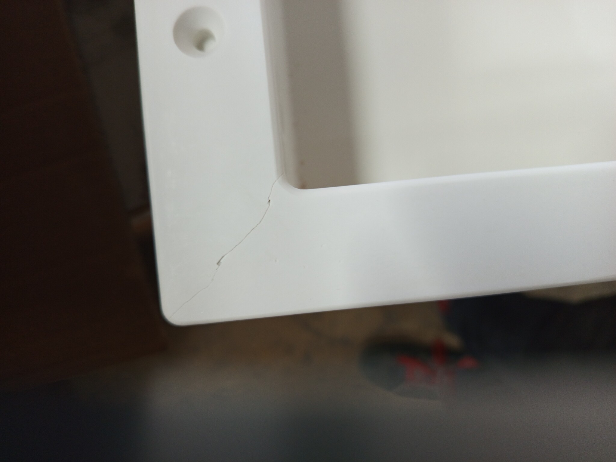 vidaXL Douchenis Matwit 41x51x10 cm - 52% Korting