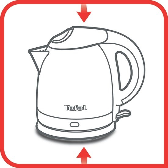 Tefal KI431D Waterkoker RVS - 1,2L - 53% Korting