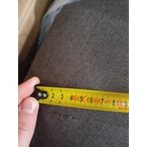 vidaXL Fauteuil verstelbaar stof taupe