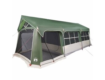 vidaXL Tenten met dak Groen 620 x 322 x 240 cm Polyester