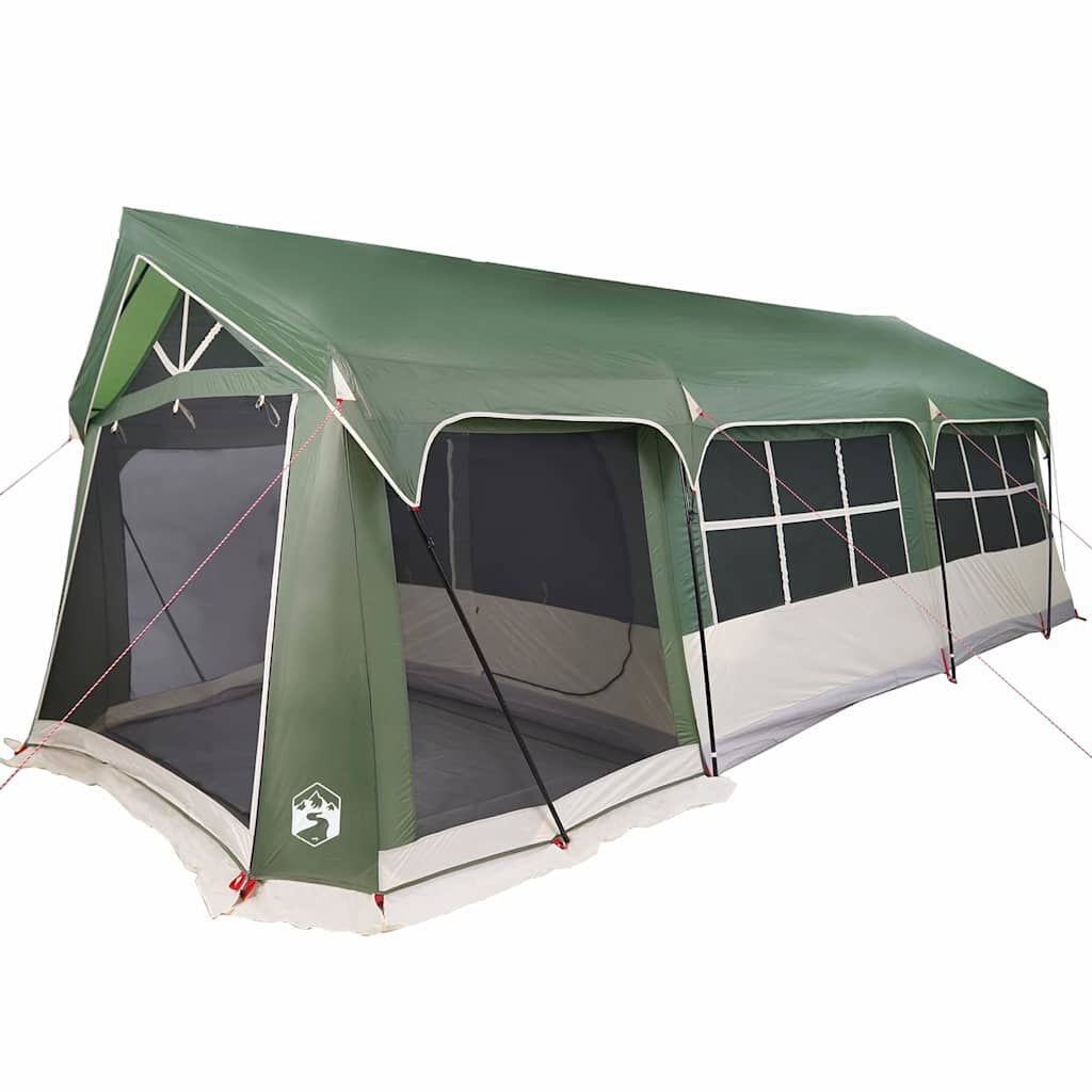 vidaXL Tenten met dak Groen 620 x 322 x 240 cm Polyester