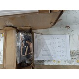 vidaXL Bedlades 2 st massief grenenhout wit