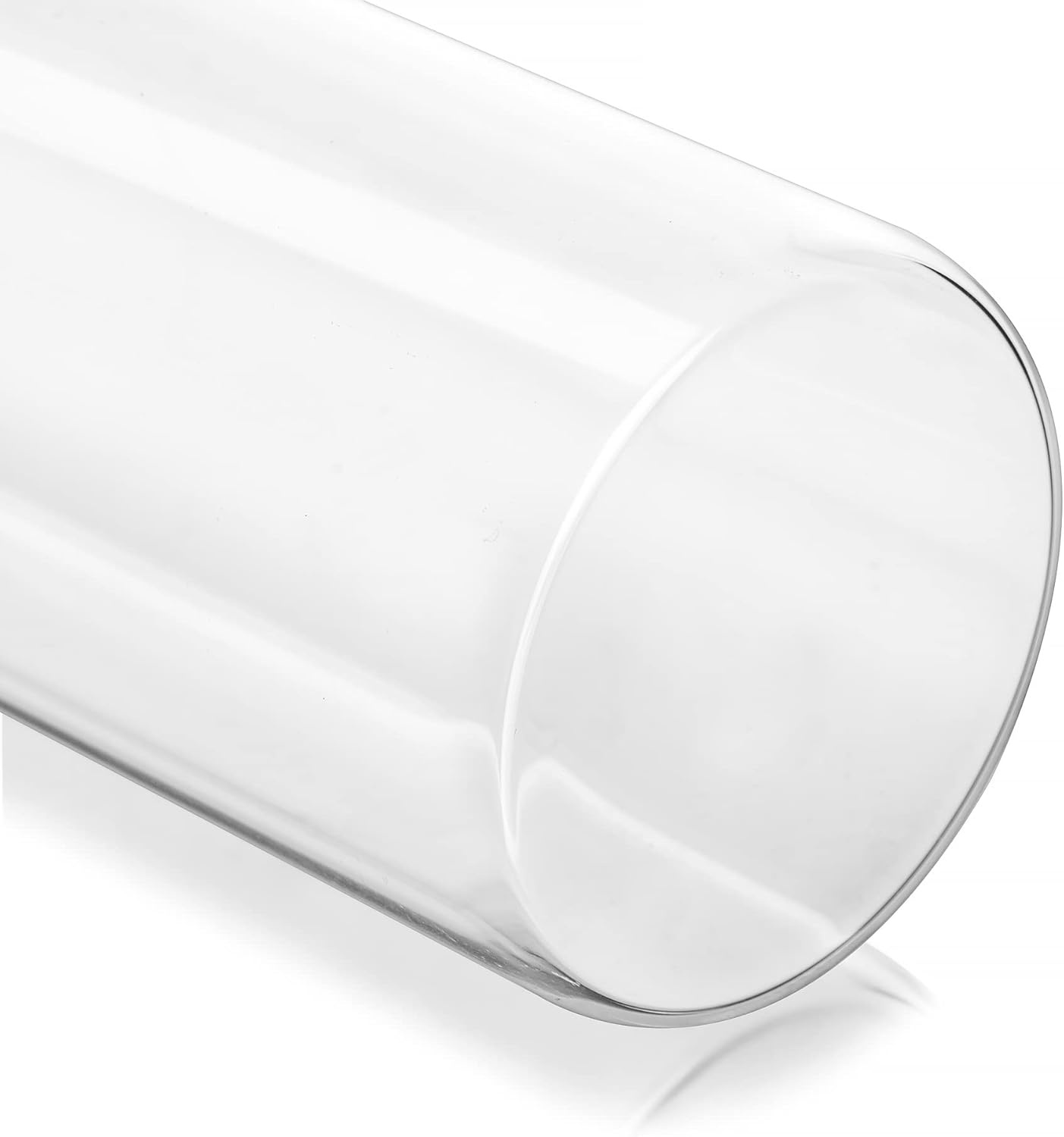 Glazen cilindervormige kaarshouder van Hurricane: Hewory 36 stuks glazen kaarshouders voor drijvende kaarsen voor bruiloft, centrale tafelstukken, transparante cilindervormige vaas voor kerst,