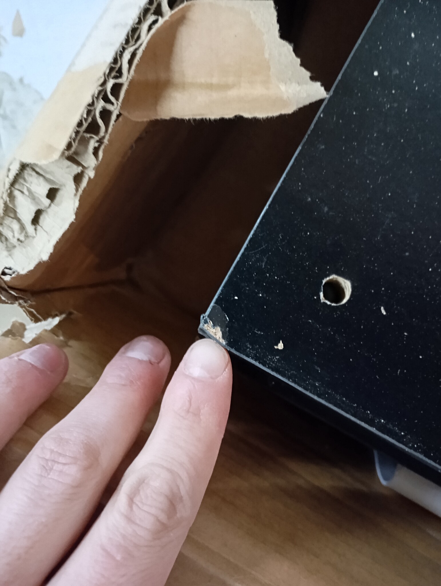 vidaXL Salontafel 90x60x35 cm bewerkt hout zwart