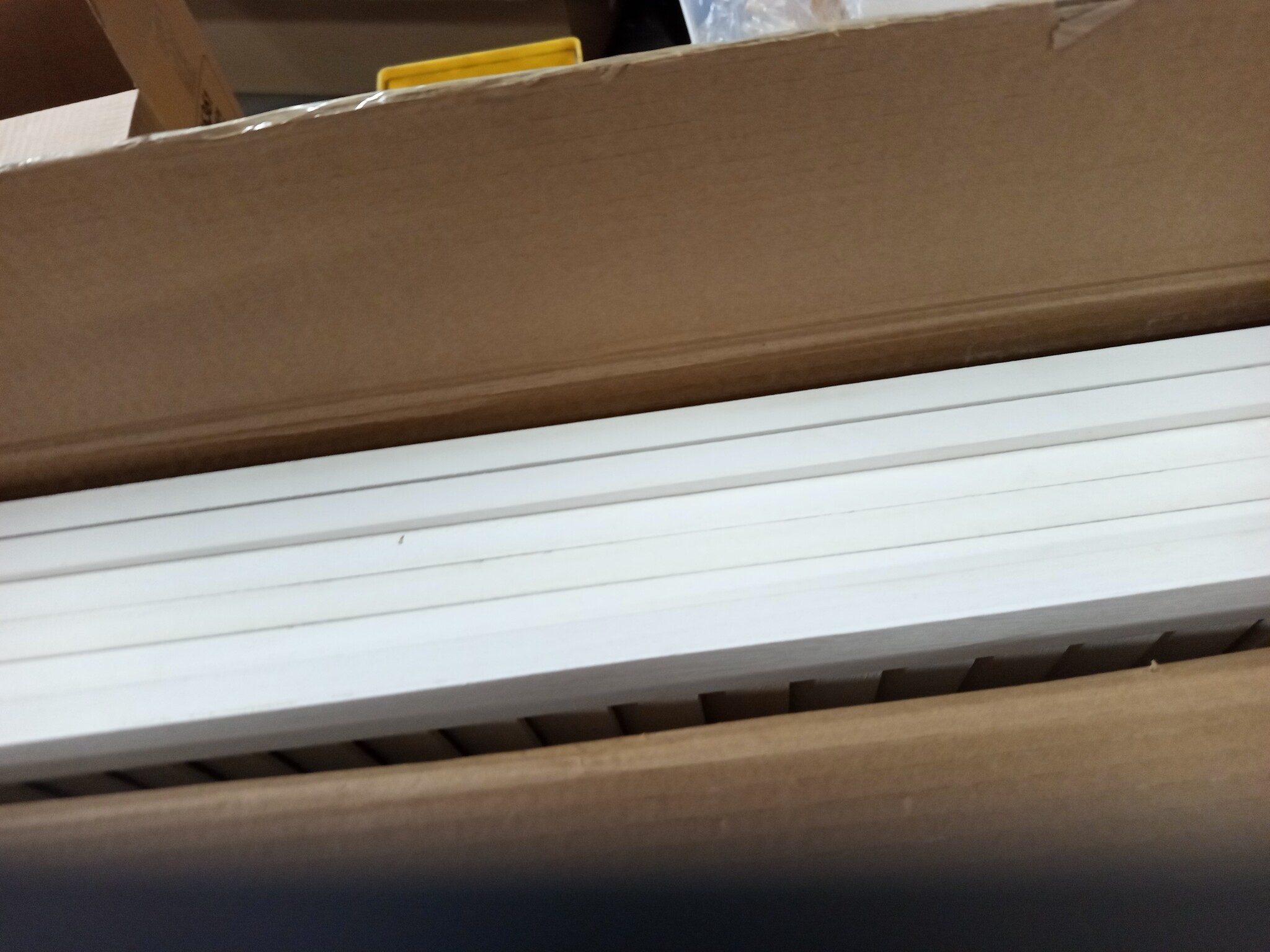 vidaXL Kamerscherm met 3 panelen massief paulowniahout wit