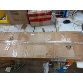 vidaXL Wandschappen 2 st 100x30x3 cm roestvrijstaal zwart