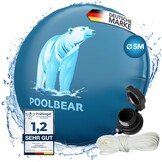 Poolkissen Winter 4m Winterkissen XXL I Pool-Luftkissen mit Doppelnaht inkl Reparaturset I Überwinterung-Frostschutz-Kissen Poolpolster