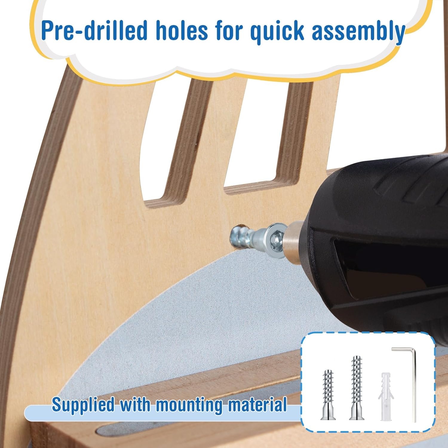 Todeco Magnetic rack for Tonie Box and Tonies - enough space for up to 20-25 Tonie figures for boys and girls, blue bus