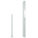 vidaXL Uittrekbaar Tuinscherm 140x300cm Crème - 33% Korting