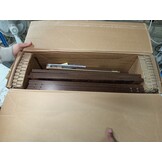 vidaXL Nachtkastjes 2 st 30x60x60 cm bewerkt hout gerookt eikenkleurig