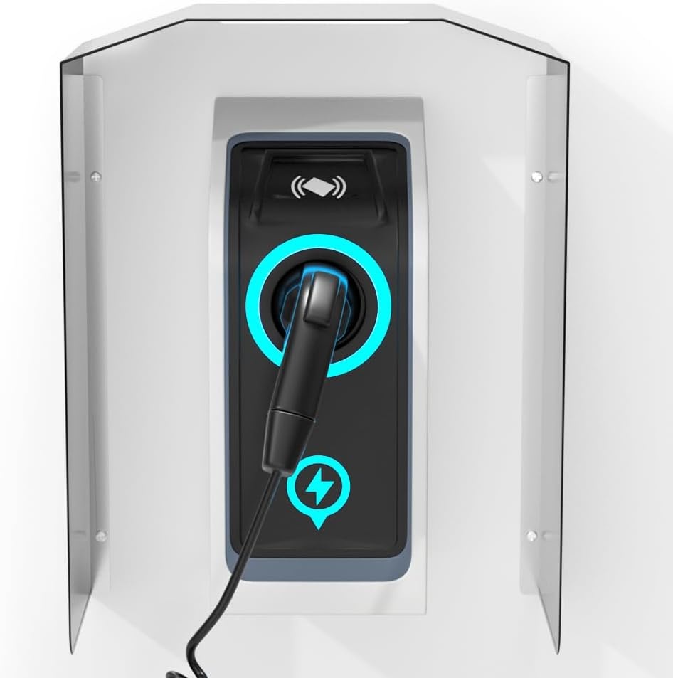 Artudatech Wallbox Weather Protection, Socket Rain Cover Suitable for EV Charge Holder Cover Mailbox Doorbell Protection 55 cm x 45 cm x 25 cm