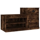 vidaXL Schoenenkast gerookt eiken - 100x42x60cm - 33% korting!
