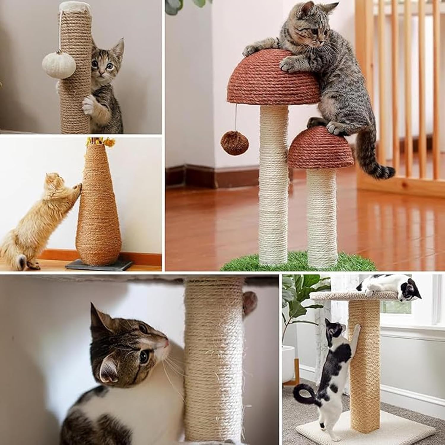 100m Hennep/Sisal Touw 3mm - Ideaal voor Tuin & Krabpaal - 23% Korting