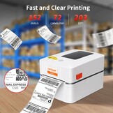 LVYUAN DHL Label Printer - 4x6 Thermisch Verzenden - 28% Korting