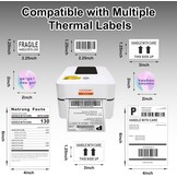 LVYUAN DHL Label Printer - 4x6 Thermisch Verzenden - 28% Korting