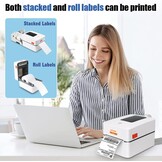 LVYUAN DHL Label Printer - 4x6 Thermisch Verzenden - 28% Korting