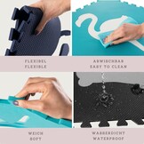 XXL Puzzelmat Baby Afrika - 1,8x1,8m - 20% Dikker - 28% Korting!