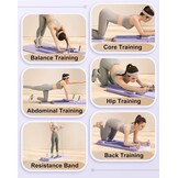 Pilates Reformer Set - Ab Roller met Automatische Rebound & Timer (28% Korting!)