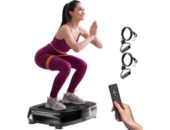 TISSCARE Vibro Shaper Trilplaat - 120 Niveaus - 29% Korting!