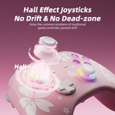 Mytrix Pro Controller (Pink) met Dock - Hall Effect Joysticks - 26% Korting