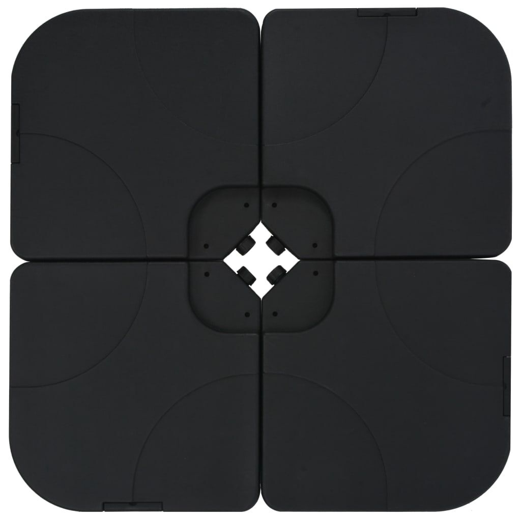 Draagbare Parasolvoet - Gevuld met Zand/Water (60L) - 40% Korting!