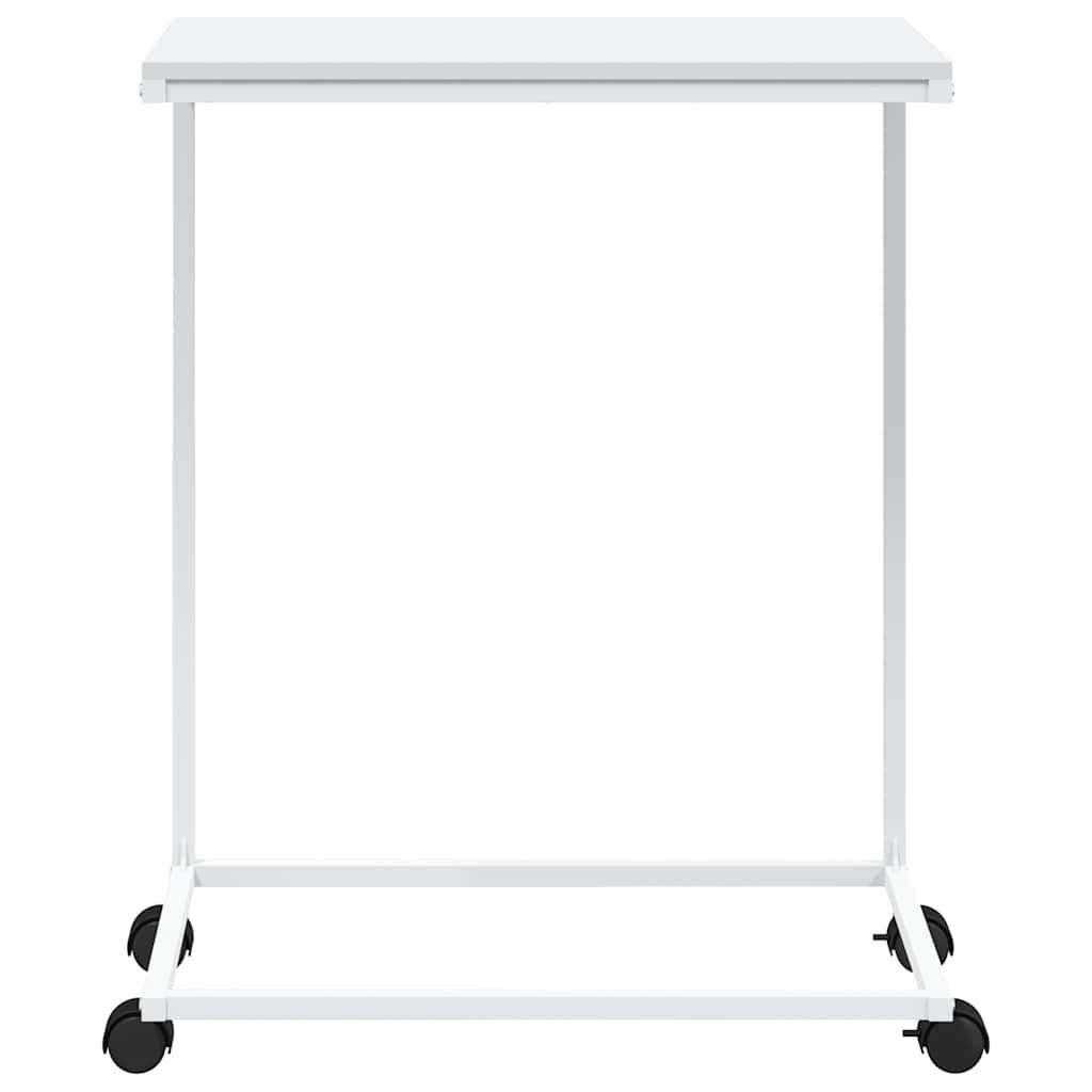 vidaXL Bijzettafel met wieltjes - 55x35x70 cm - 31% Korting!