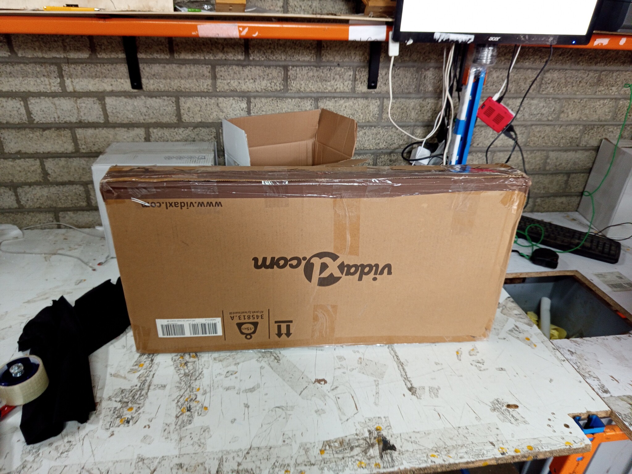 vidaXL Hoofdborden (2 st) Kunstleer Wit - 52% Korting!