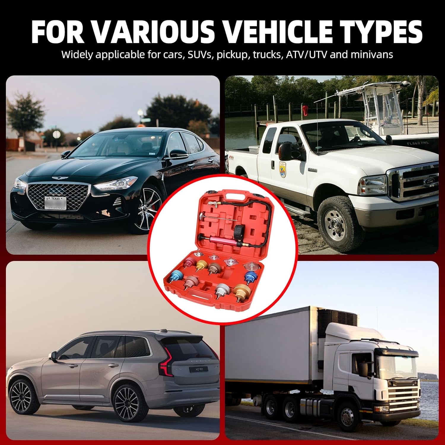 FreeTec Radiator Druktesterset 14 Stuks - 27% Korting!