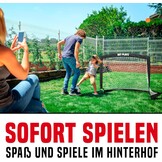 NET PLAYZ Voetbaldoelen (2 stuks) - 120x90x90 cm - 26% Korting!