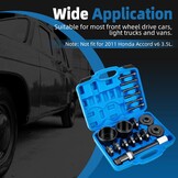 FreeTec Wiellager Gereedschapsset - 27% Korting