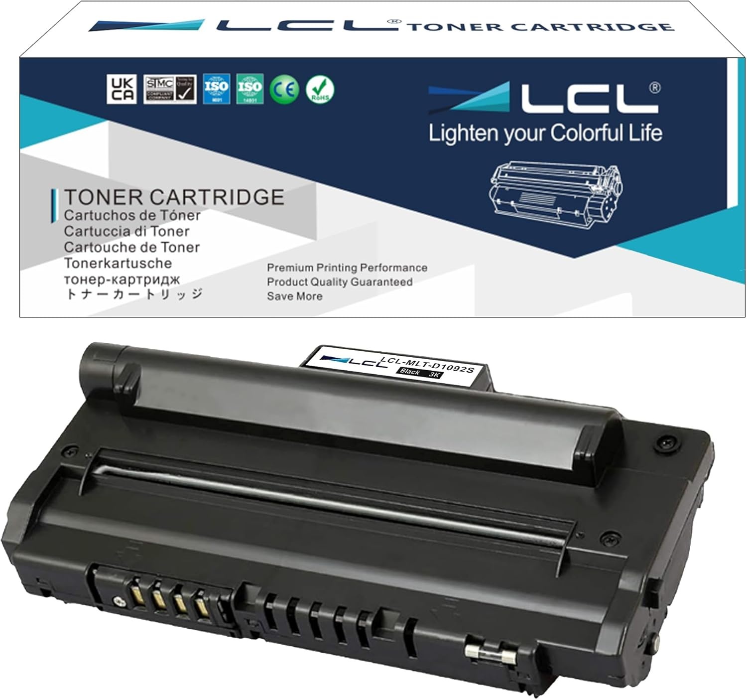 LCL Toner Zwart 24% Korting voor SCX-4300 (1 Black)