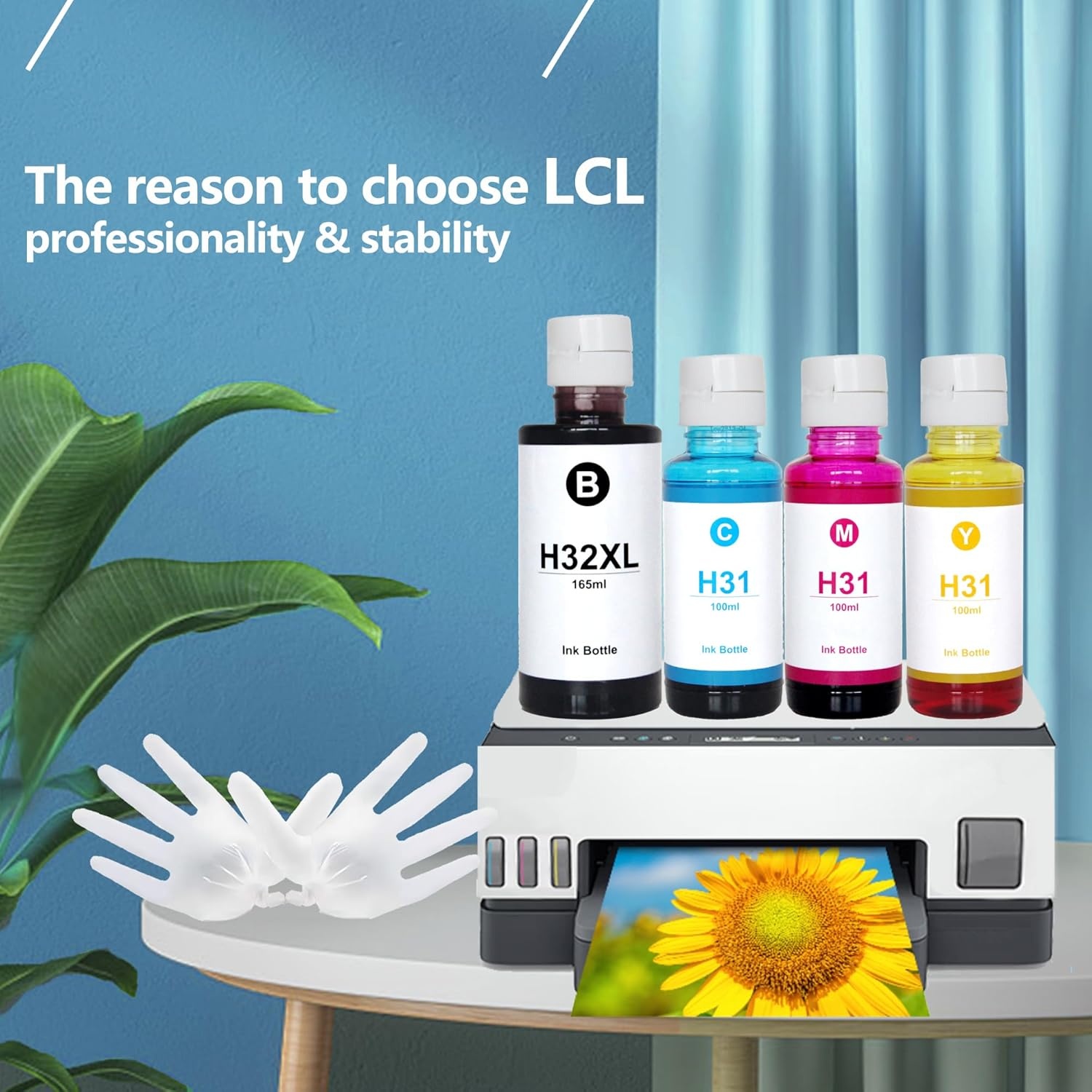 LCL 32XL Inktflessen (4PK KCMY) - 23% Korting!