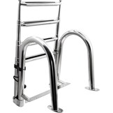 KAOLALI Ponton Bootladder - 4 Treden - Roestvrij Staal - 29% Korting