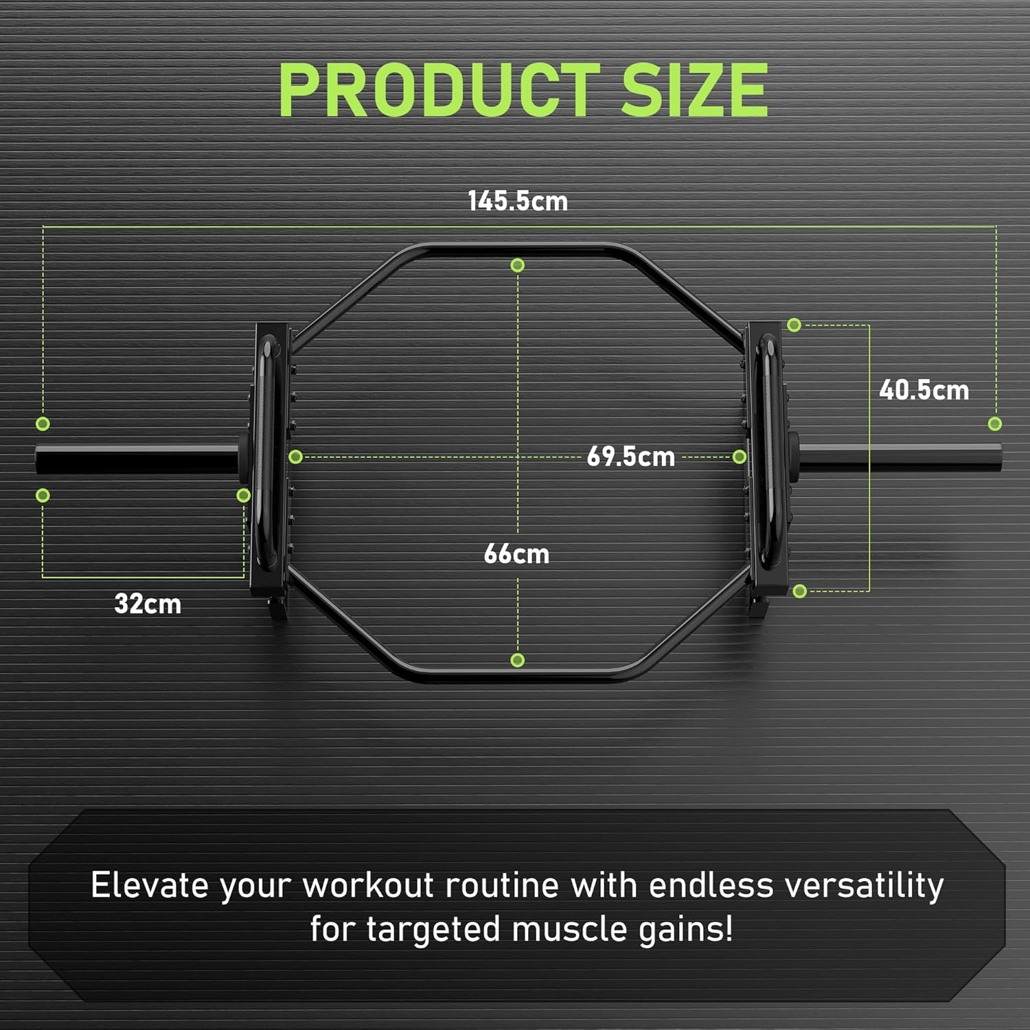 Hex Barbell 29% Korting - Deadlift & Squat Bar