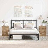 vidaXL Nachtkastjes 2 st 59% Korting - Bewerkt Hout