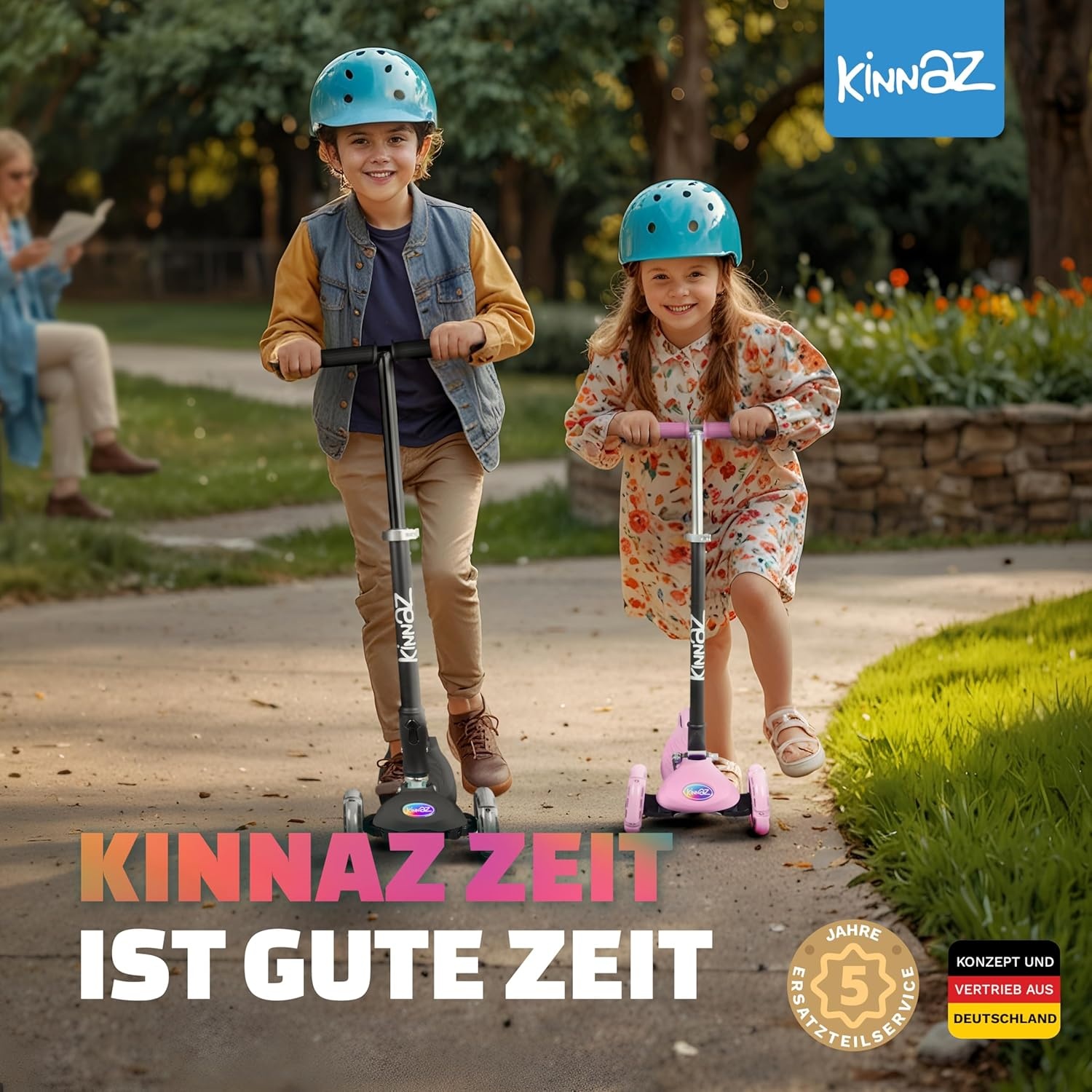 Kinnaz One Kinderstep met LED-wielen - 27% Korting