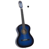 vidaXL Klassieke Gitaar Blauw 4/4 (39") - 33% Korting!