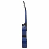 vidaXL Klassieke Gitaar Blauw 4/4 (39") - 33% Korting!
