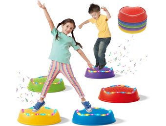 Vrolijke Stapstenen met Muziek & Licht - 26% Korting!