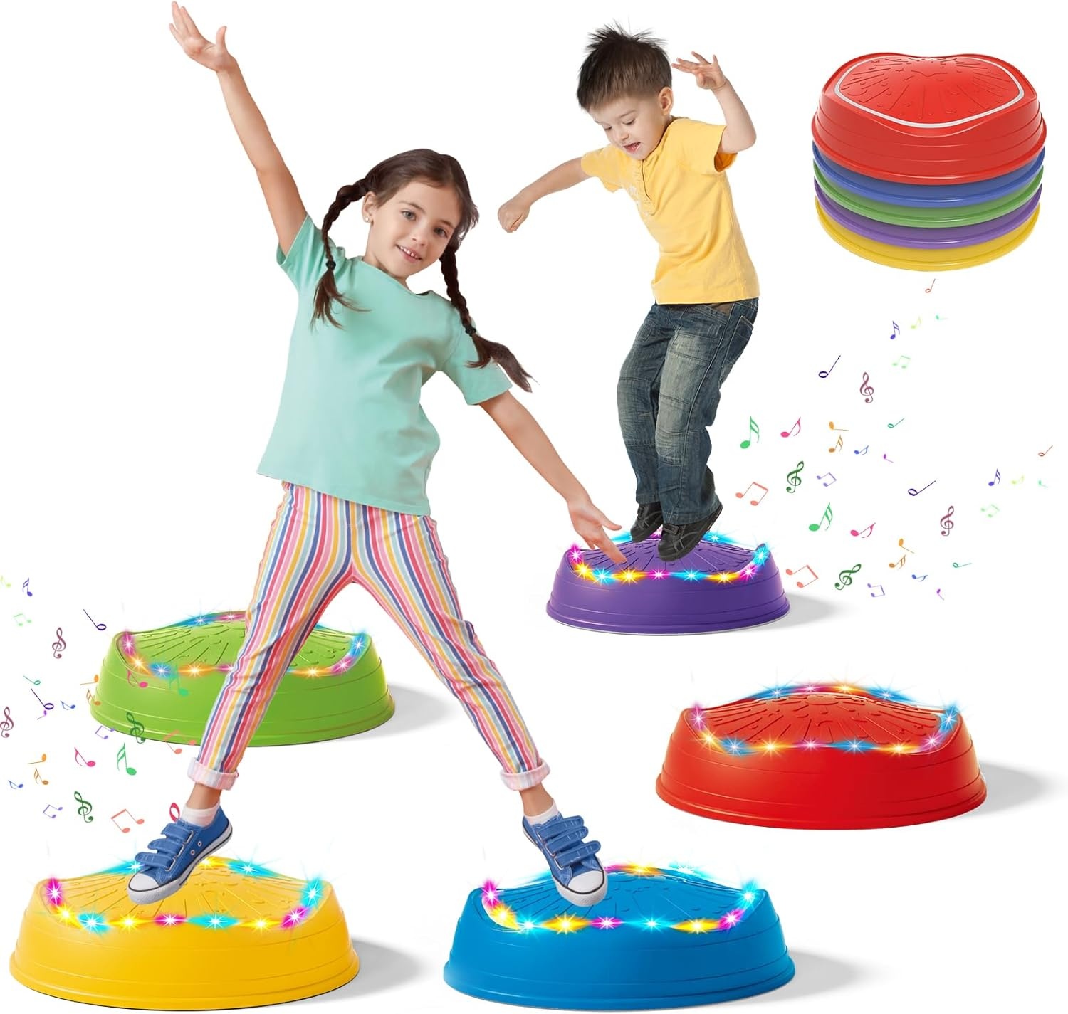 Vrolijke Stapstenen met Muziek & Licht - 26% Korting!