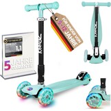 Two Kinderstep: Opvouwbaar, LED-wielen, 27% Korting!