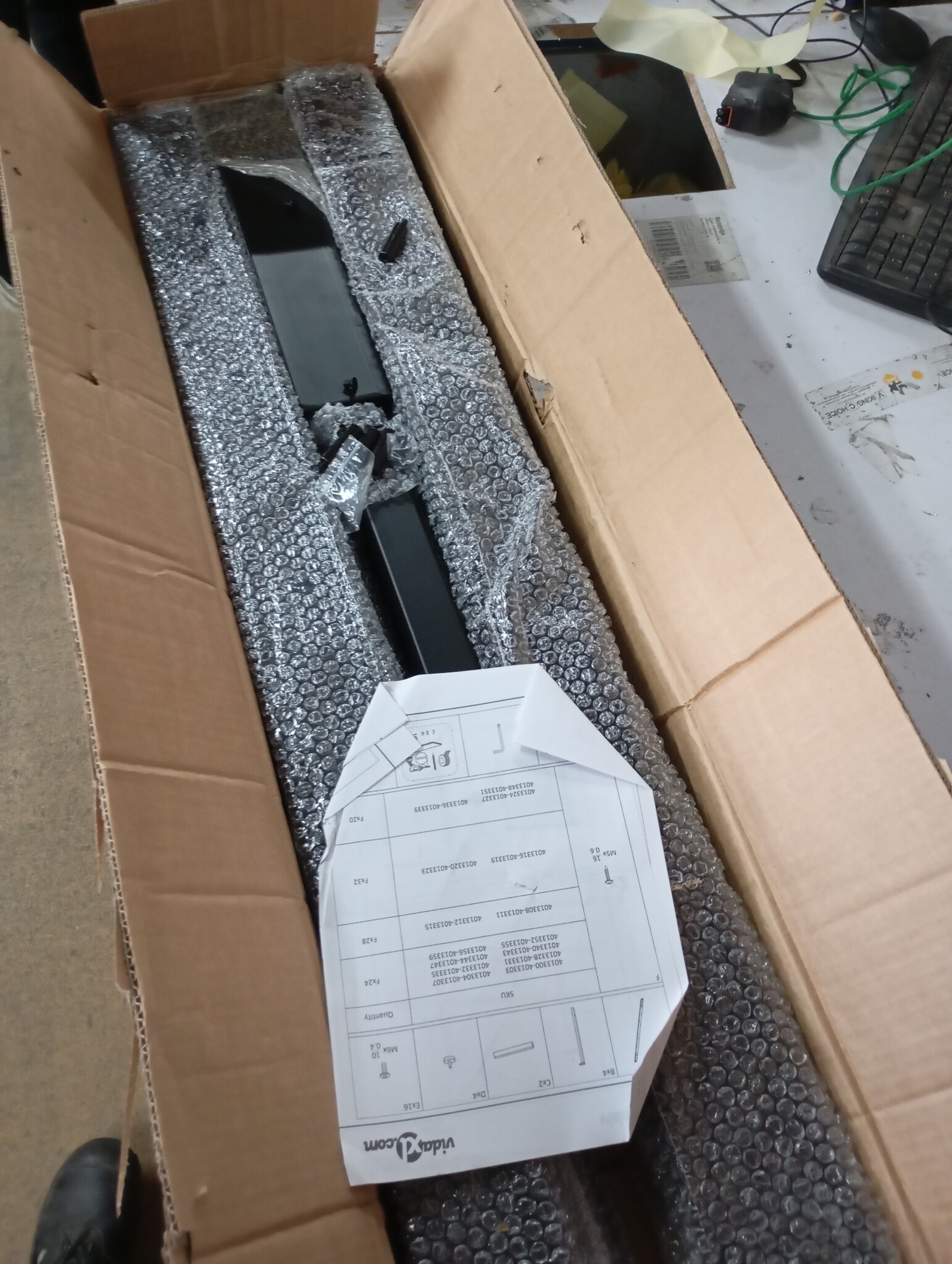 vidaXL Salontafelpoten Zwart - Set van 2 - 50x(110-111)cm - 54% Korting!