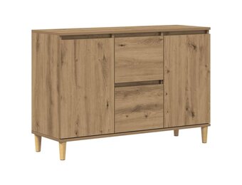 vidaXL Dressoir 102x35x70 cm - Artisanaal Eiken (34% Korting)