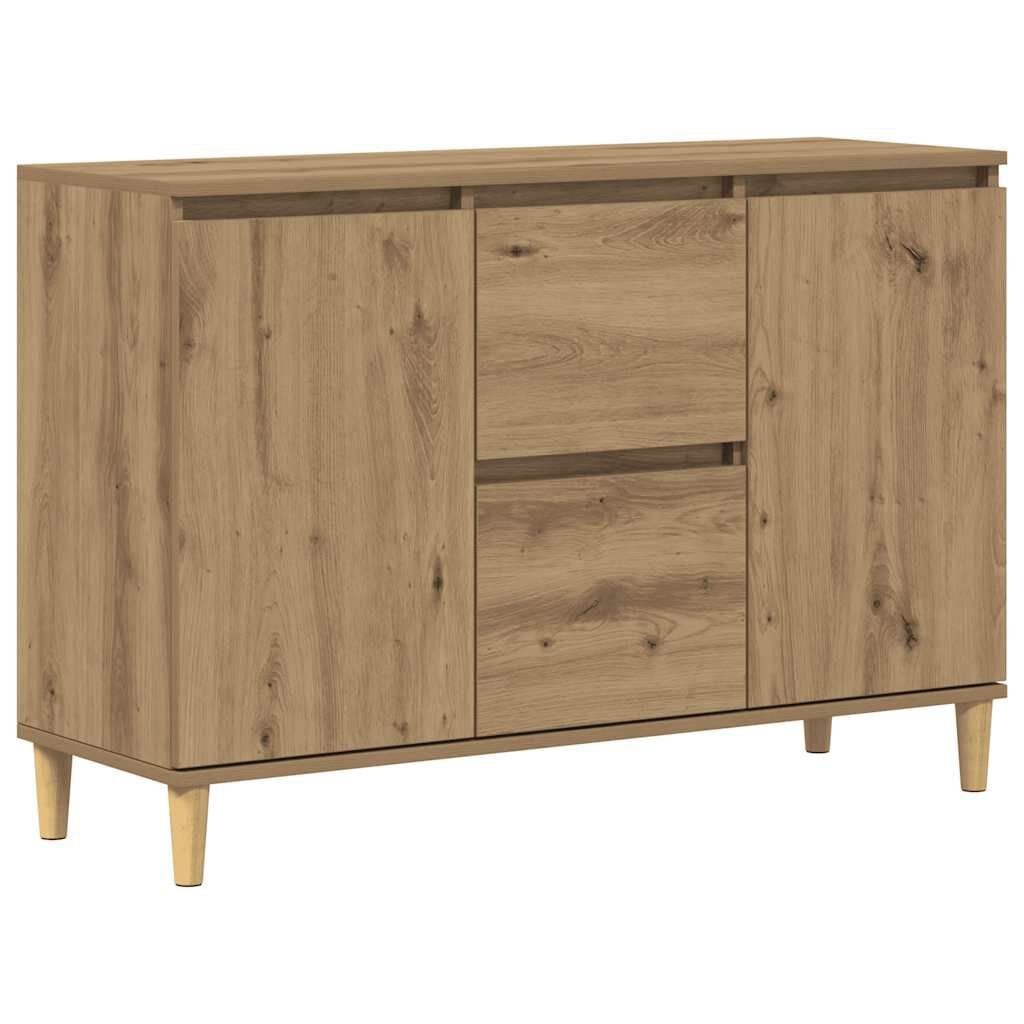 vidaXL Dressoir 102x35x70 cm - Artisanaal Eiken (34% Korting)