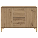 vidaXL Dressoir 102x35x70 cm - Artisanaal Eiken (34% Korting)