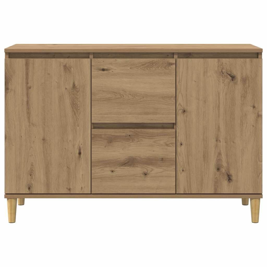vidaXL Dressoir 102x35x70 cm - Artisanaal Eiken (34% Korting)