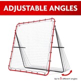 NET PLAYZ Voetbal Rebounder - 28% Korting - Oefen je skills!