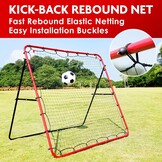 NET PLAYZ Voetbal Rebounder - 28% Korting - Oefen je skills!