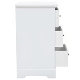 VidaXL Nachtkastje 35x32x59cm Wit (74% korting!)